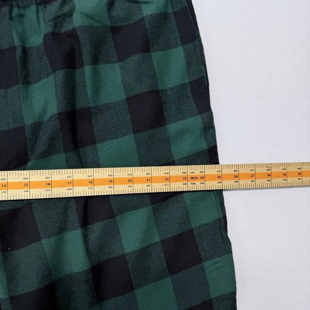 Sonoma Goods for Life XXL Green Black Buffalo Check Flannel Pajama Pants NEW